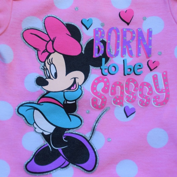 Disney's Minnie Bodysuit w/ Hand Crochet Ruffles - Picture 2 of 5